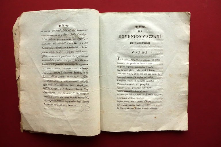 Per le Nozze Francesca Moreali e Giuseppe Tori Sonetti AA. …