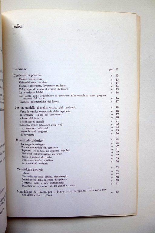 Per una Cooperativa d'Architettura CLUSF Firenze 1971 Politica