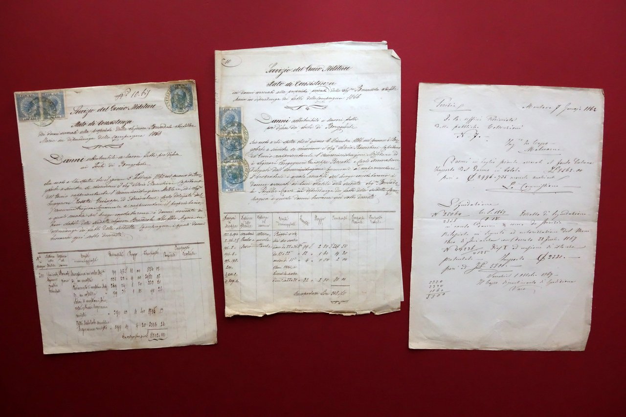 Perizia Danni per Difesa Forte di Borgoforte Copia Conforme Genio … | Immagine principale