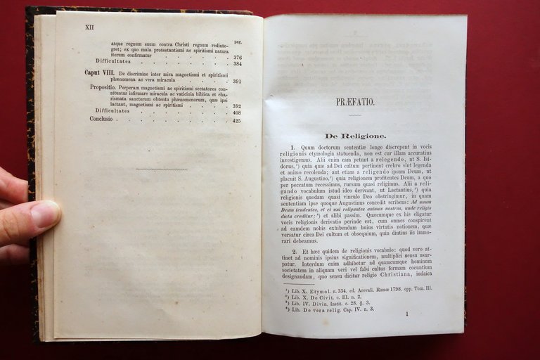 Perrone Praelectiones Theologicae de Virtute Religionis Spiritismi Pustet 1866 | Immagine Gallery 7