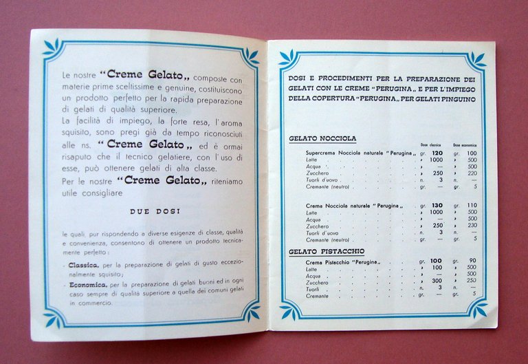 Perugina Creme per Gelati met‡ anni '60 ca bella grafica | Immagine Gallery 2
