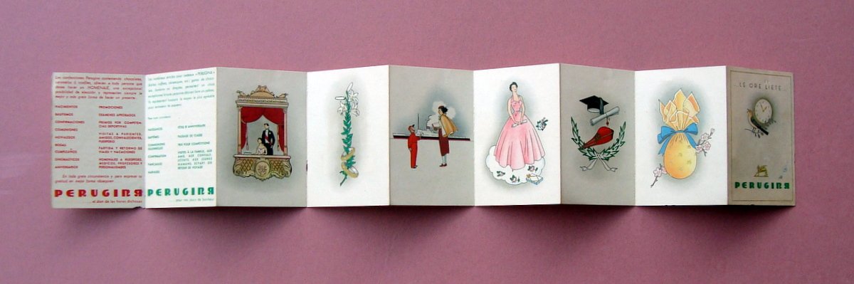Perugina le Ore Liete Pieghevole Pubblicitario | Immagine principale