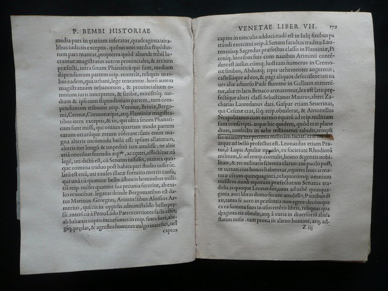 Petri Bembi Rerum Venetiarum Historiae Libri XII Lutetiae M. Vascosani …