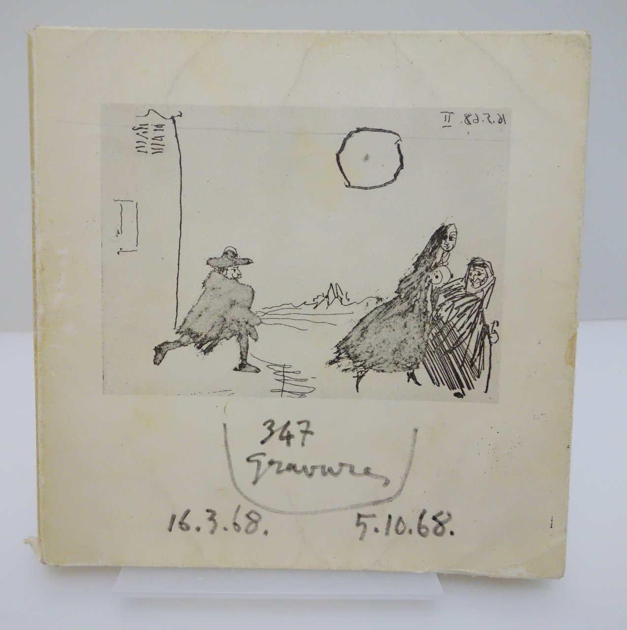 PICASSO 347 GRAVURES CATALOGO MOSTRA GALLERIA LOUISE LEIRIS 1968 INCISIONI … | Immagine principale