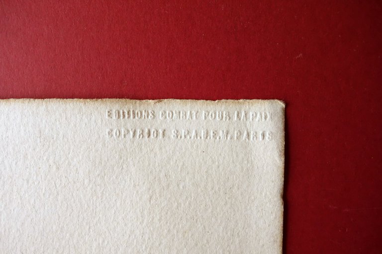 Picasso Colombe de l'Avenir Nouvelles Images Editions Combat Paix Parigi …