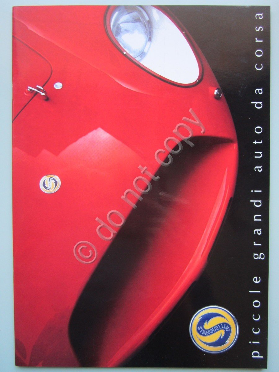 Piccole Grandi Auto da Corsa Stanguellini 2007 Automobili Illustrazioni Brossura