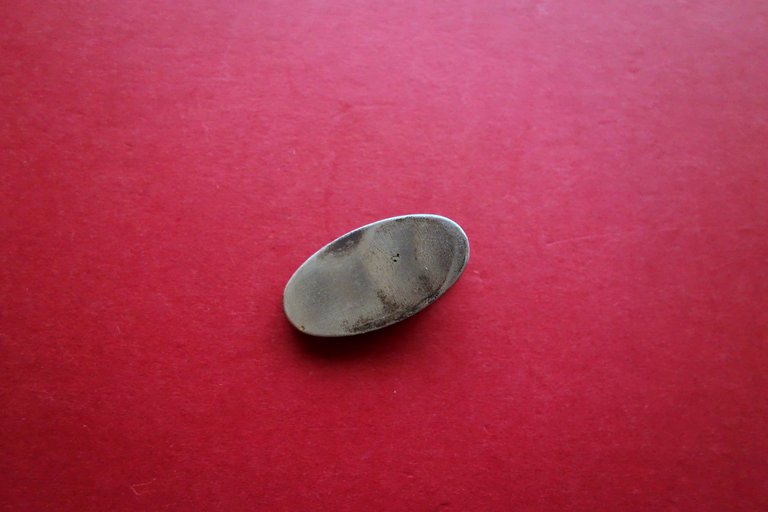 Piccolo Fermaglio a Molla in Metallo Smaltato Volpe '800