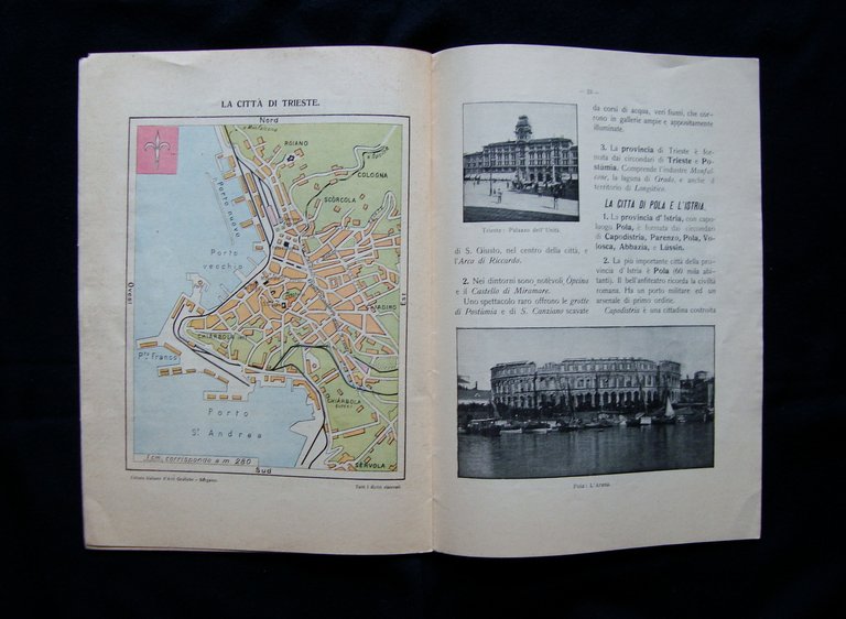 Pico La Geografia Moderna Tre Venezie 1924 UIEP Milano