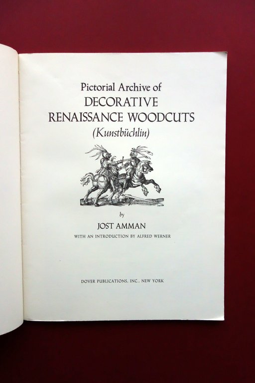 Pictorial Archive of Decorative Renaissance Woodcuts Jost Amman Idea Books …