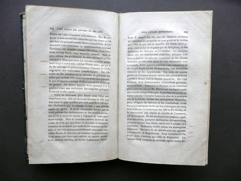 Pieces Diverses aux Considerations d'Un Italien sur l'Italie Berlin 1799 …