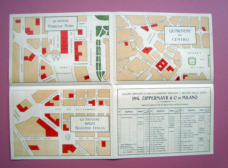 Pieghevole apribile Ing. Zippermayr Milano Riscaldamento Lavanderie Bagni