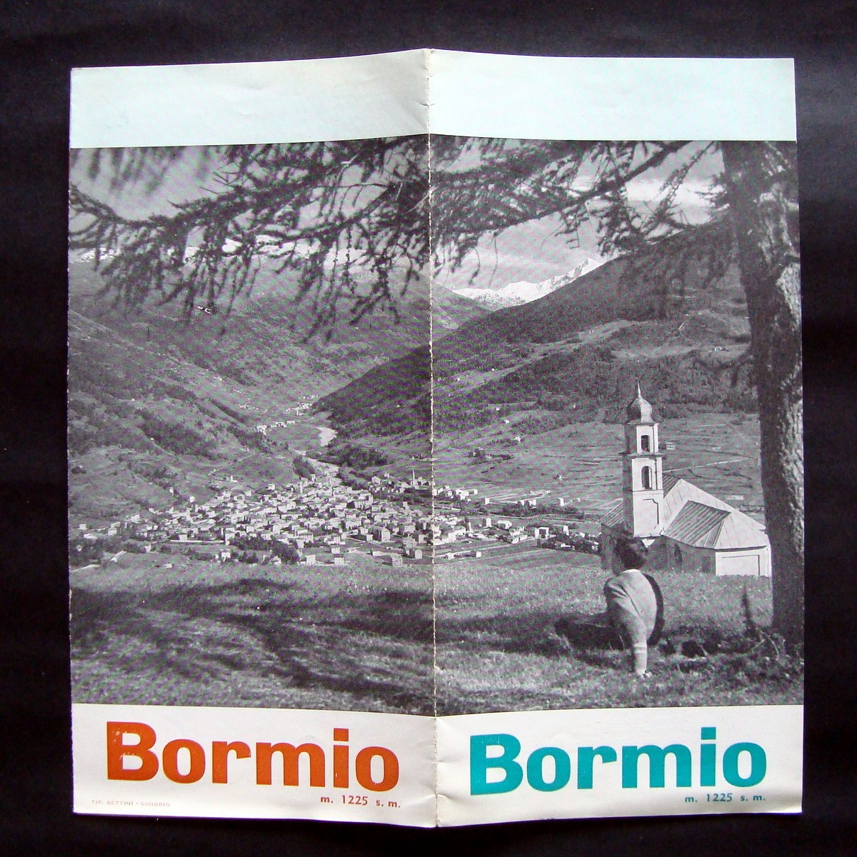 Pieghevole Turistico Bormio Alpi Retiche Stelvio Dolomiti Montagna