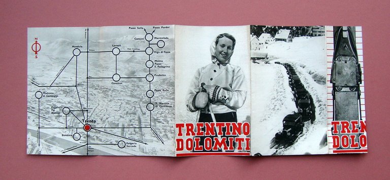 Pieghevole Turistico Trentino Dolomiti Sci Sport Invernali Montagna | Immagine Gallery 3
