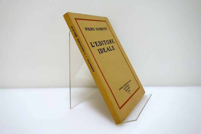 Piero Gobetti L'Editore Ideale Scheiwiller 1966 Autografo Ex Libris Piero … | Immagine Gallery 2