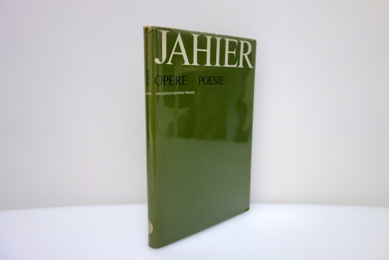Piero Jahier Poesie Vallecchi Firenze 1964 1°Edizione Autografo