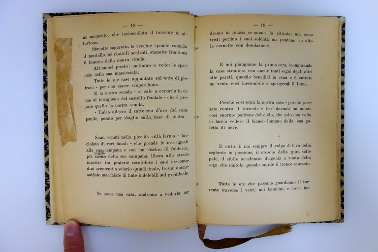 Piero Jahier Ragazzo La Voce Roma 1919 1° Edizione Autografo …