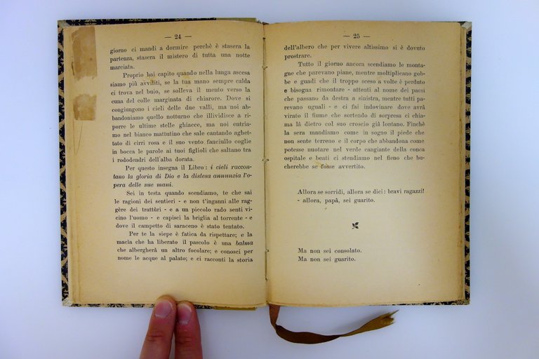 Piero Jahier Ragazzo La Voce Roma 1919 1° Edizione Autografo …