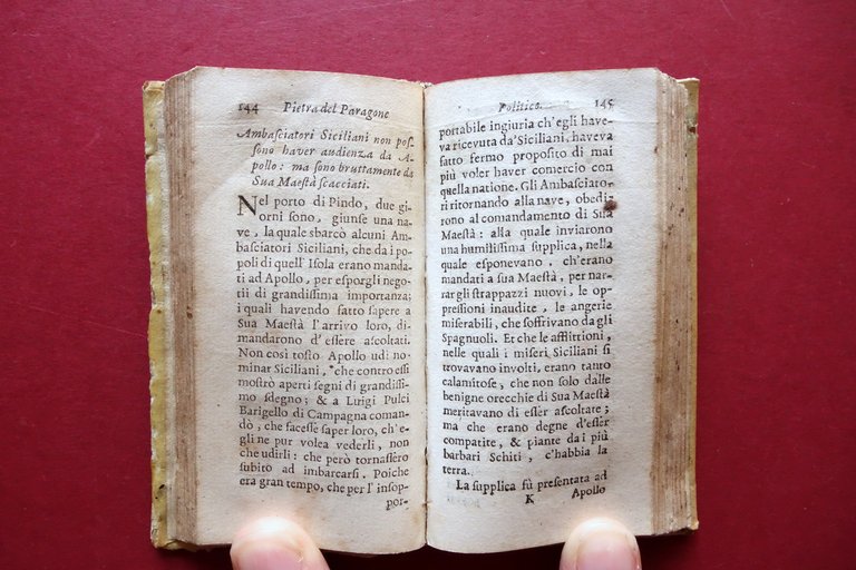 Pietra del Paragone Politico di Traiano Boccalini Giorgio Teler Cosmopoli …