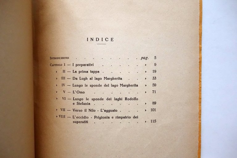 Pietro Pedrotti l'Ultima Spedizione del Capitano Bottego Rovereto 1937 Africa