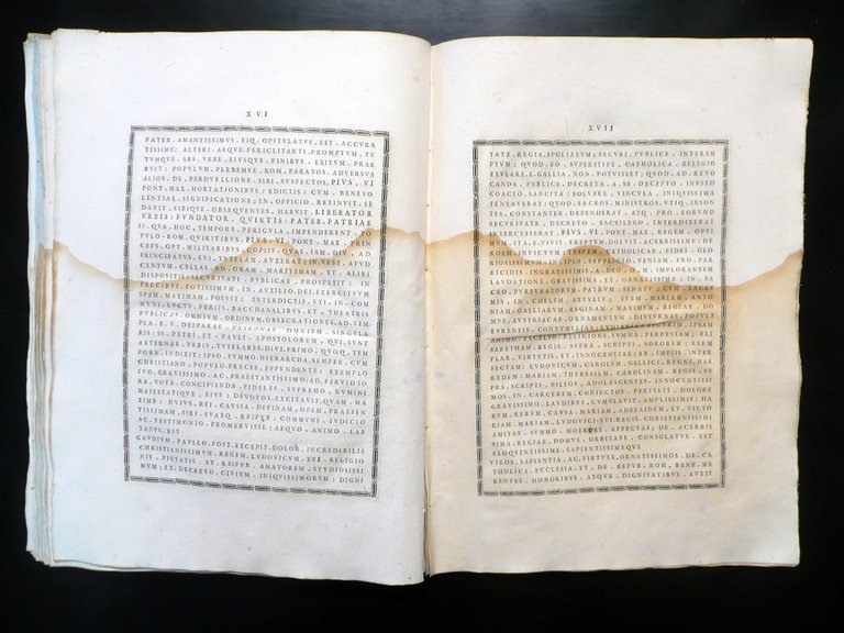 Pio VI Vota Quinquennalia Braschi Cesena Angelo Battaglini Rimini Autografi … | Immagine Gallery 5