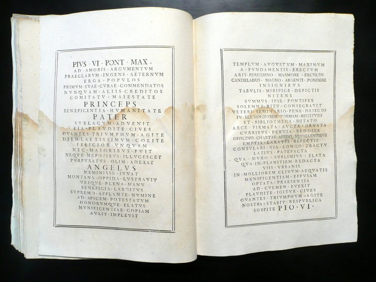 Pio VI Vota Quinquennalia Braschi Cesena Angelo Battaglini Rimini Autografi … | Immagine Gallery 6