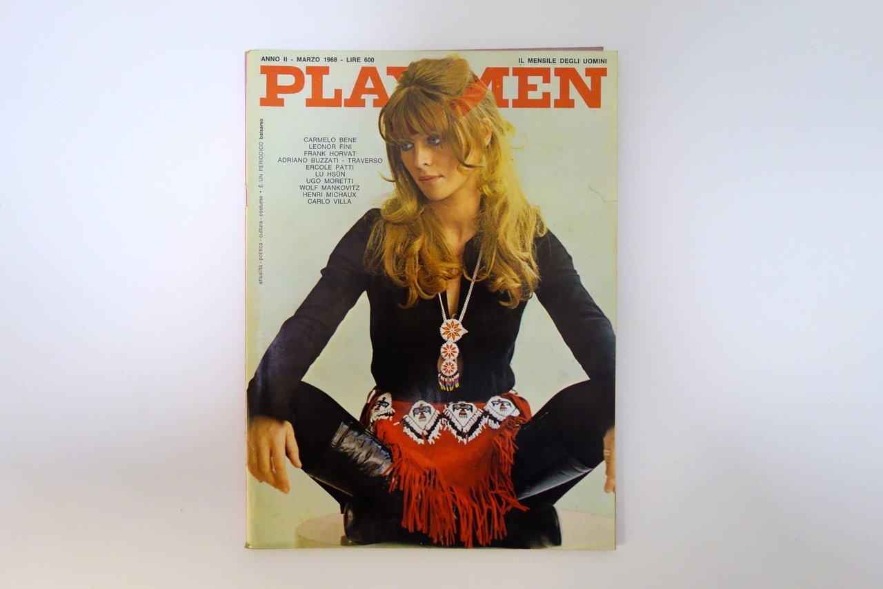 Playmen Anno II N. 3 Marzo 1968 Carmelo Bene Michaux …