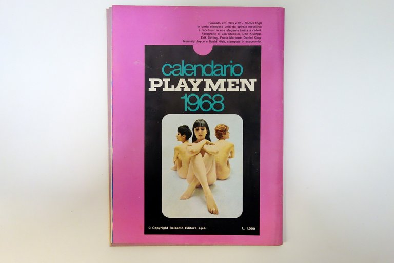 Playmen Anno II N. 3 Marzo 1968 Carmelo Bene Michaux …