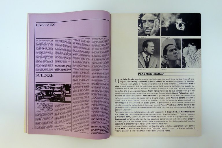 Playmen Anno II N. 3 Marzo 1968 Carmelo Bene Michaux …