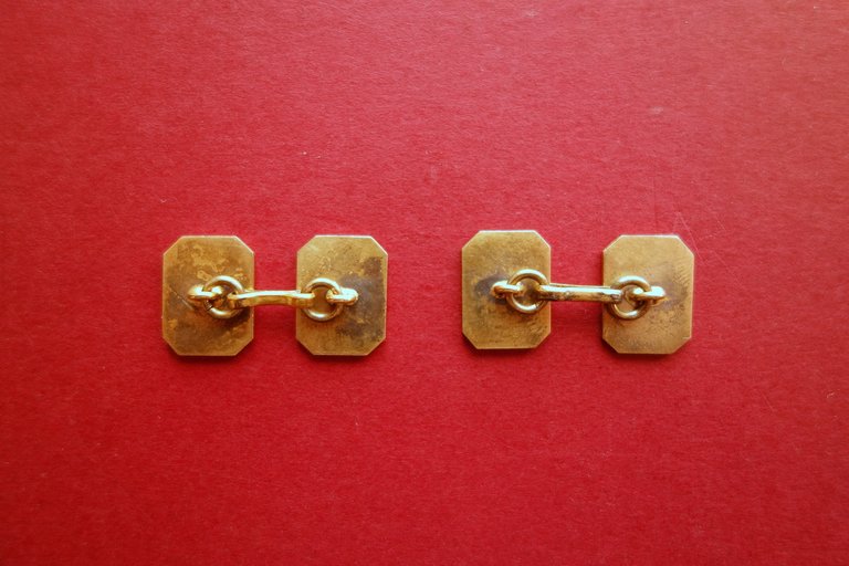 Polsini Araldica Duca d'Aosta Blasone Motto Anni '20 Originali