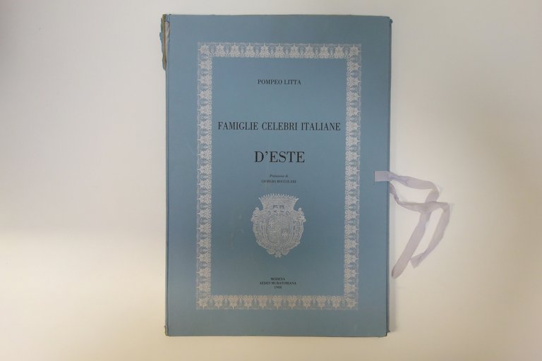 Pompeo Litta Famiglie Celebri Italiane Este Modena 1988 Anastatica | Immagine Gallery 2