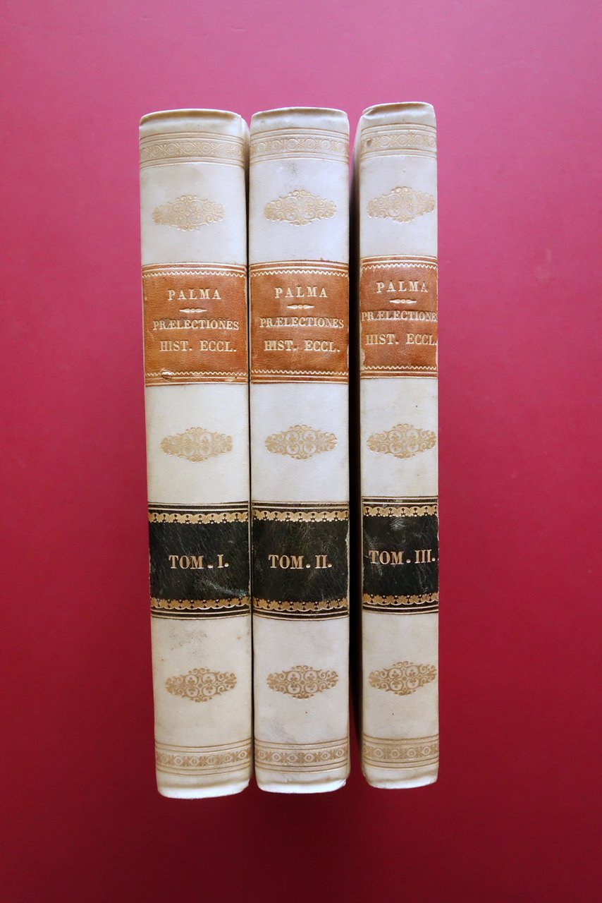 Praelectiones Historiae Ecclesiasticae I.B. Palma Roma 1847 3 Volumi Completo | Immagine principale