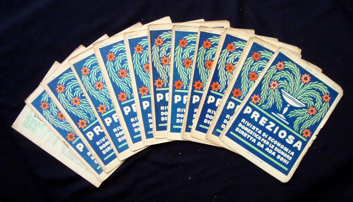 Preziosa Rivista Economia Domestica 12 Numeri Annata Completa 1932 Ada …