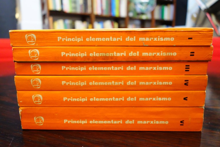 PRINCIPI ELEMENTARI DEL MARXISMO EDITORI RIUNITI 6 VOLUMI COMPLETA 1960 …