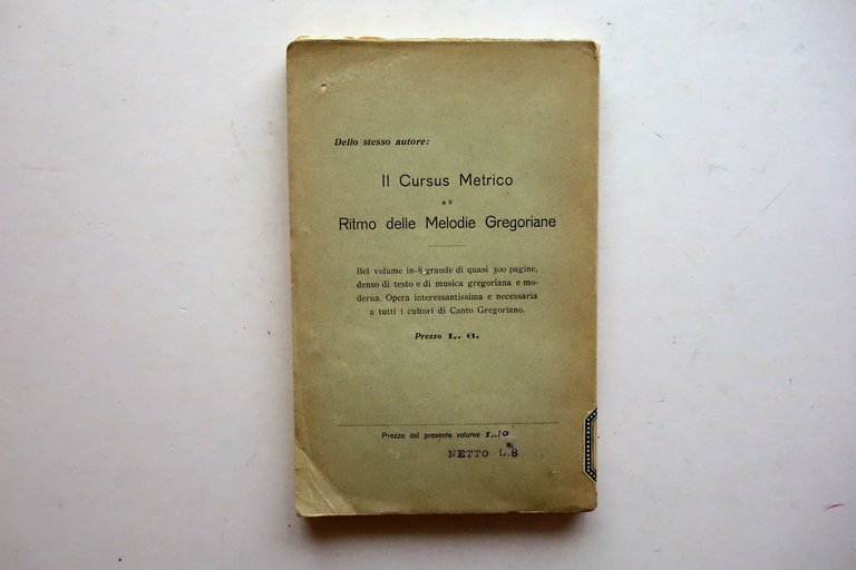 Principi Teorici e Pratici di Canto Gregoriano M. Ferretti Desclee … | Immagine Gallery 3