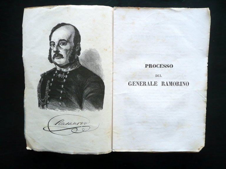 Processo del Generale Ramorino Condannato a Morte Esecuzione 22 Maggio …