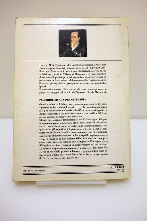 PSICOBIOFISICA IN PRANOTERAPIA MUTI ATTI PRIMO CONGRESSO ANPSI MUSUMECI 1987