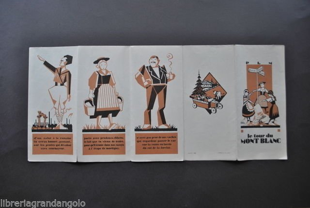 Pubblicit‡ Turismo Montagna PLM Giro Monte Bianco Tour Mont Blanc …