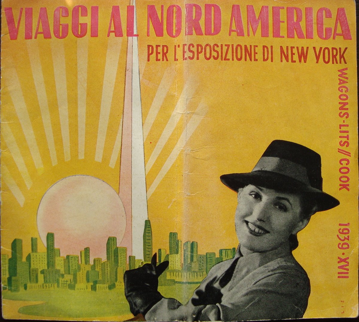 Pubblicit‡ VIAGGI AL NORD AMERICA PER L'ESPOSIZIONE DI NEW YORK …