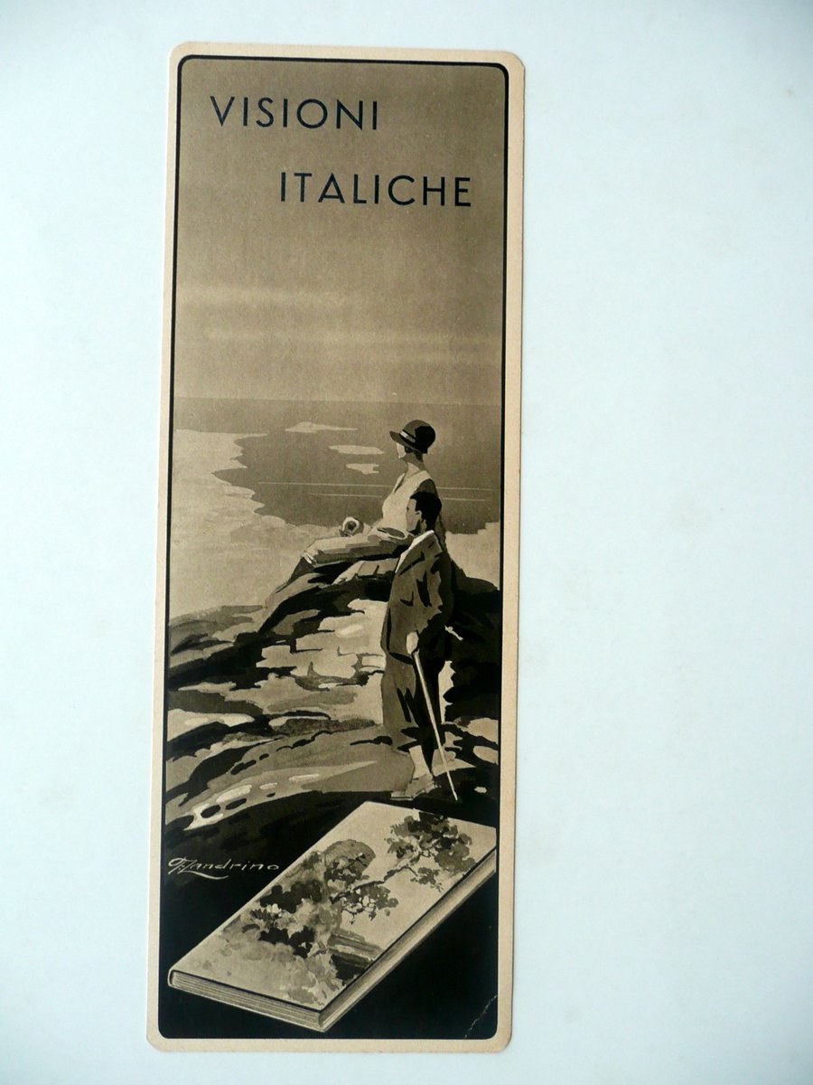 Pubblicit‡ Zandrino Visioni Italiche Istituto De Agostini Novara Anni '30 | Immagine principale
