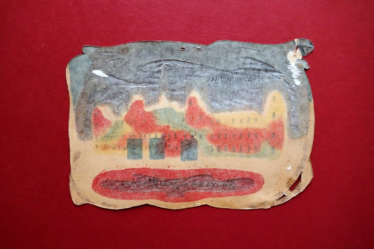 Pubblicit‡ Souvenir Bon MarchÈ Hotel de la Ville Cartoncino Trasparenza …