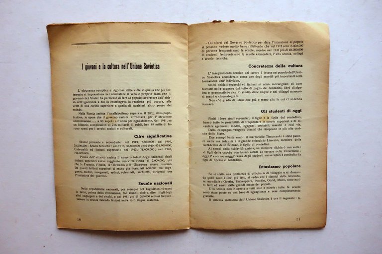 Quaderni del Movimento Giovanile Comunista Firenze Luci Nuove Edizioni 1945 … | Immagine Gallery 4
