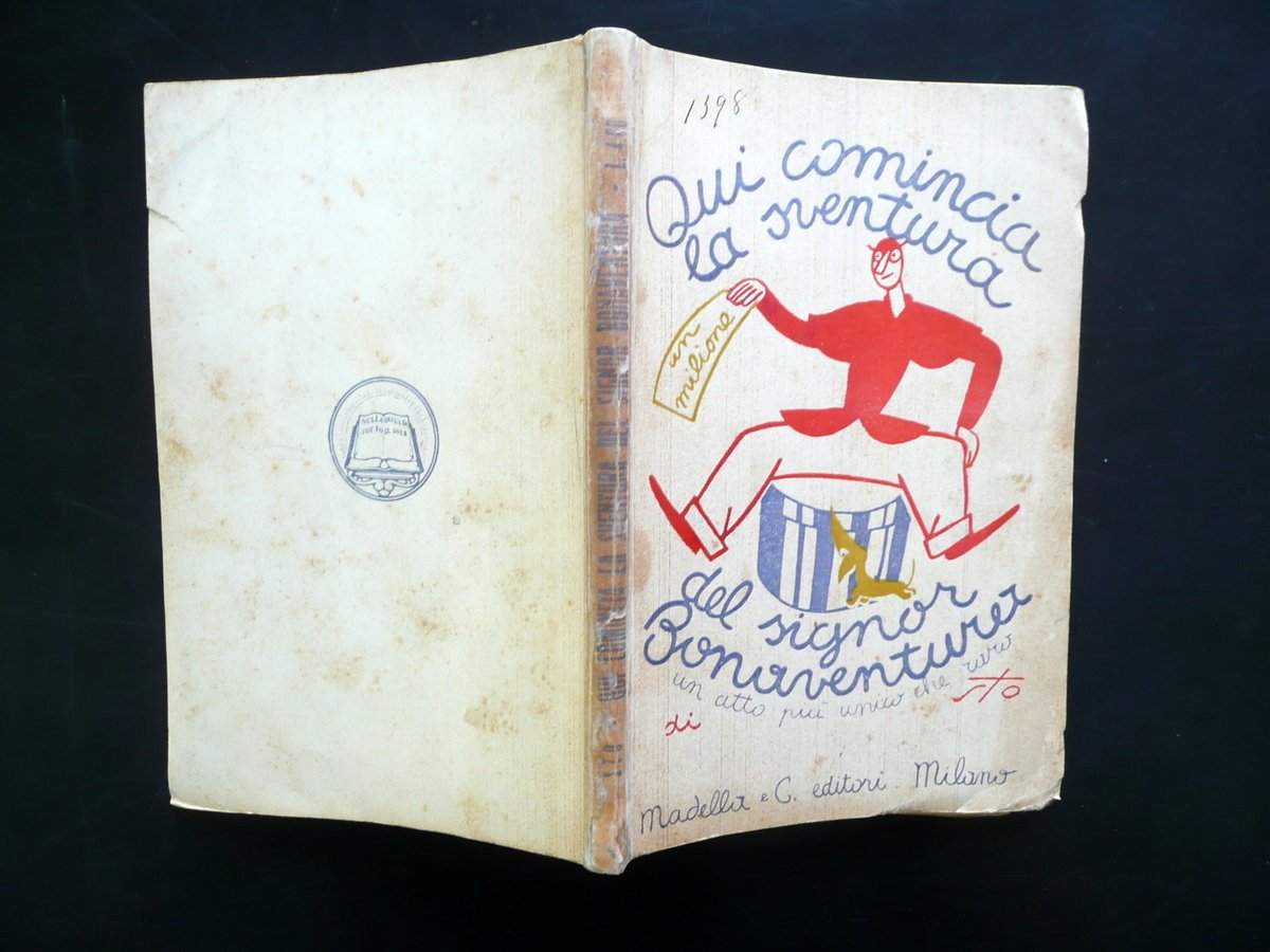 Qui Comincia la Sventura del Signor Bonaventura Sto Sergio Tofano … | Immagine principale