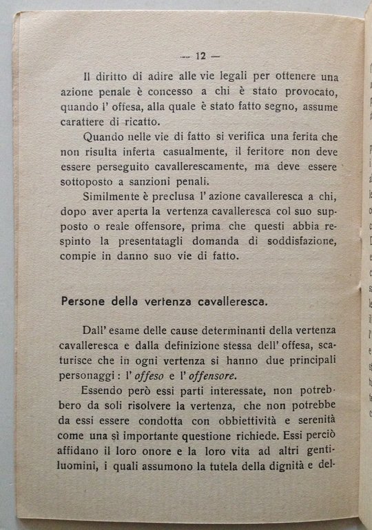 R. Accademia di Fanteria e Cavalleria Vertenze Cavalleresche Artioli Modena