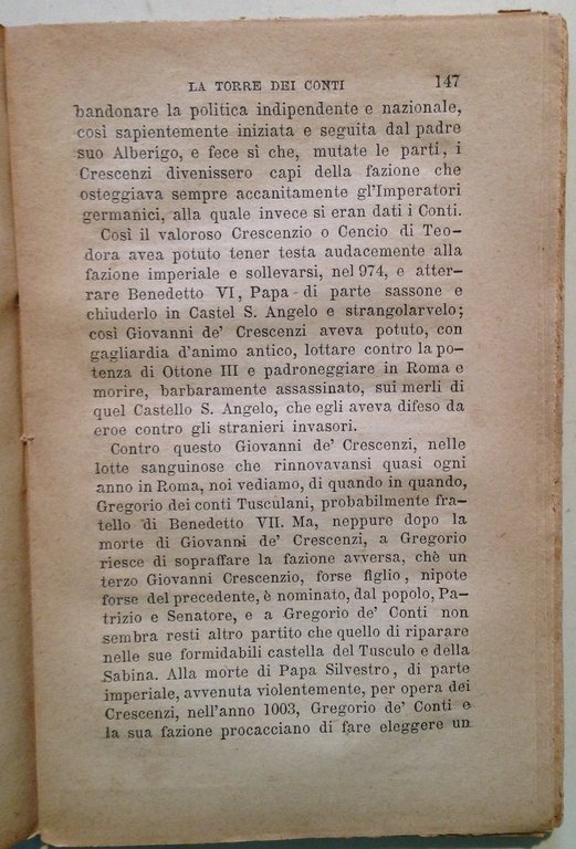 R. Giovagnoli Passeggiate Romane Carrara Editore Milano 1879 Terza Edizione