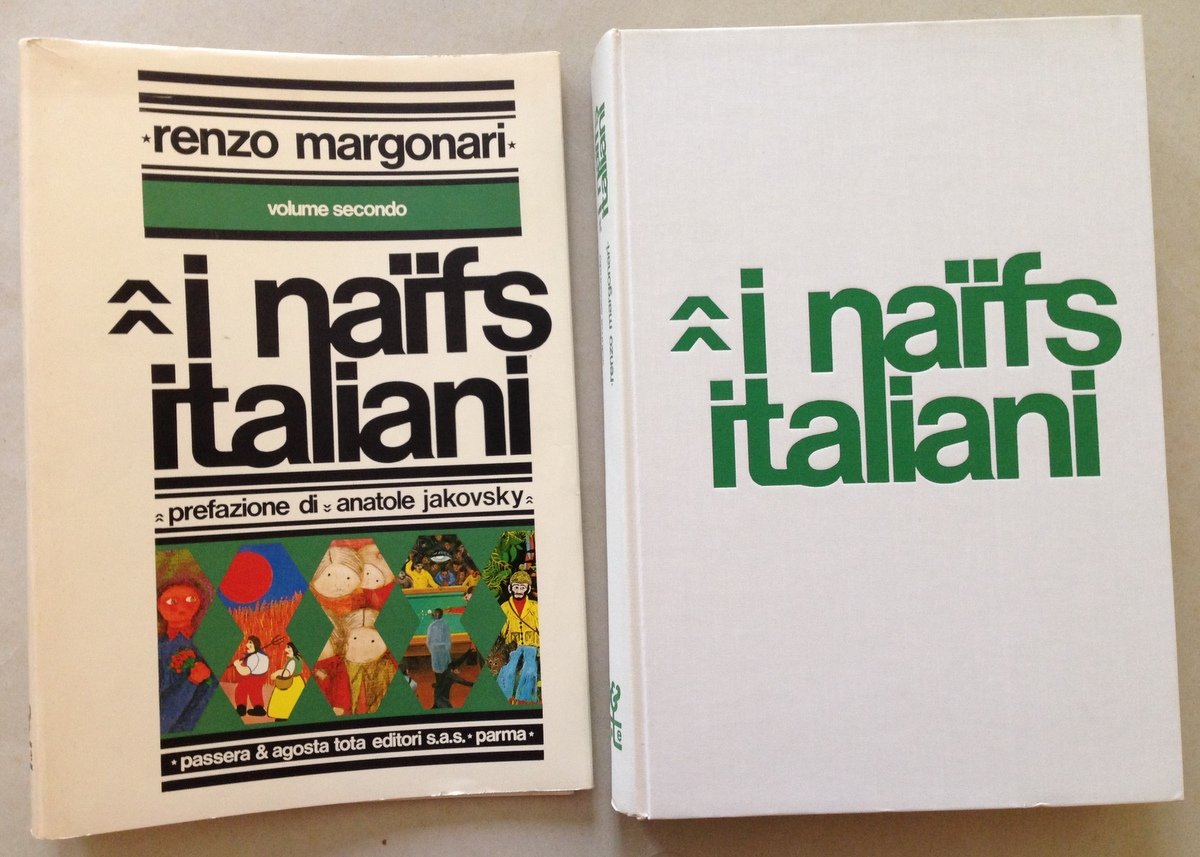 R. Margonari I Naifs Italiani Prefazione Anatole Jakovsky Volume Secondo