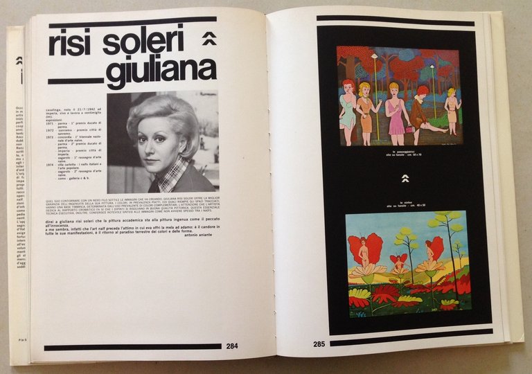 R. Margonari I Naifs Italiani Prefazione Anatole Jakovsky Volume Secondo