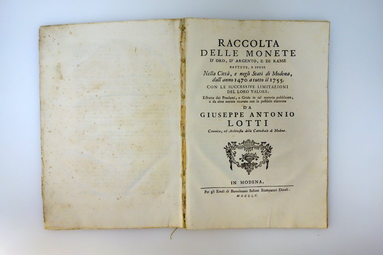 Raccolta delle Monete d'Oro Argento Rame Stati di Modena Lotti … | Immagine Gallery 2