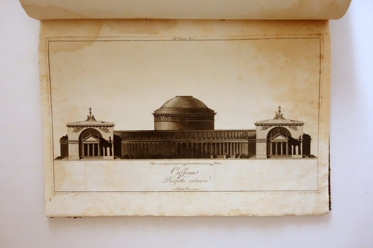 Raccolta di 10 Progetti Architettonici della Accademia detta della Pace …