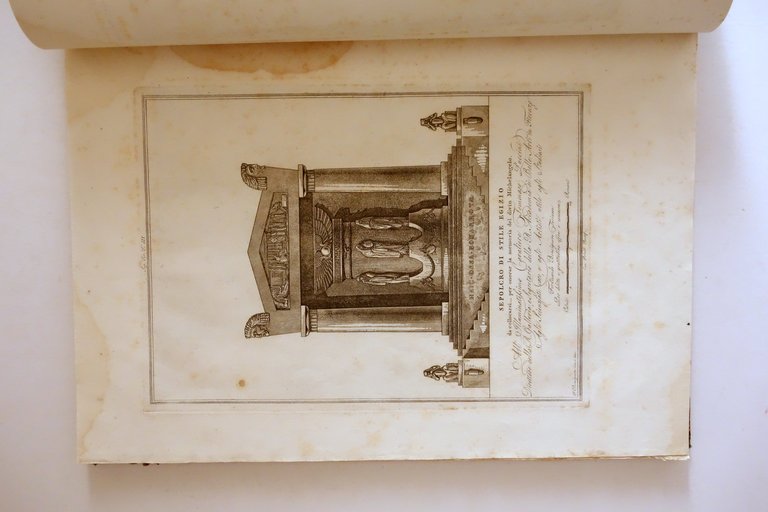 Raccolta di 10 Progetti Architettonici della Accademia detta della Pace …