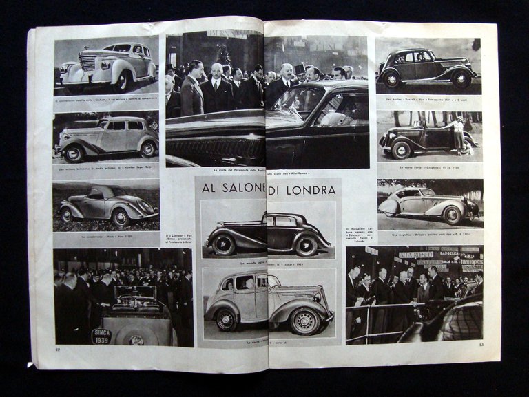 Raci rivista ACI Anni XIII n 20 31 ottobre 1938 …